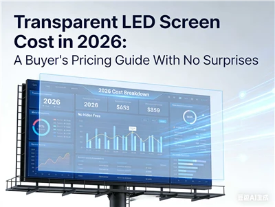 Transparent LED Skrin Kost long 2026 Wanpela Baia Prais Gaid We I Nogat Saprais