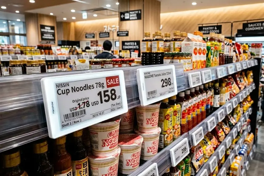 Ol 'Electronic Shelf Labels' na ol 'Paper Labels': Wanpela gutpela skelim bil...