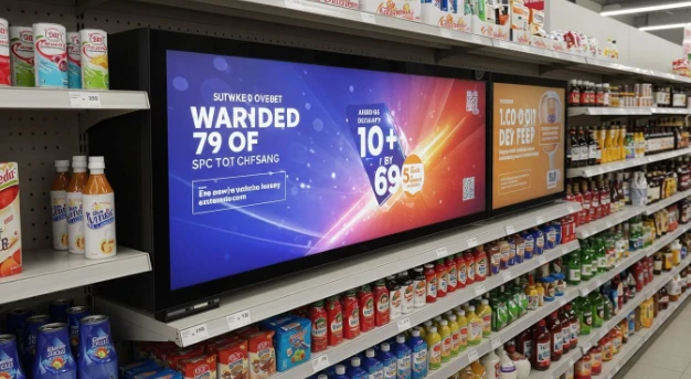 Ol LCD skrin we i go longpela bilong ol supamaket na ol stua