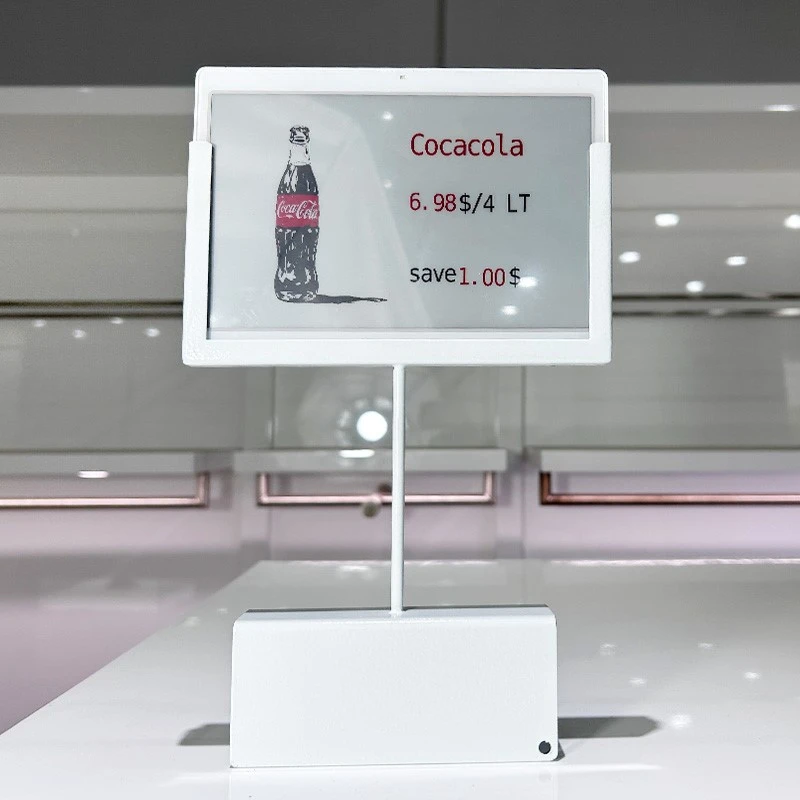 7.3 Inch Electronic Price Tag Metal Insert Channel